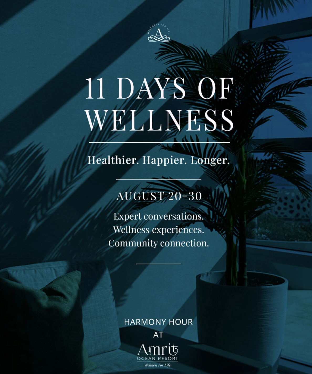 Amrit Ocean 11 Days of Wellness during National Wellness Month 